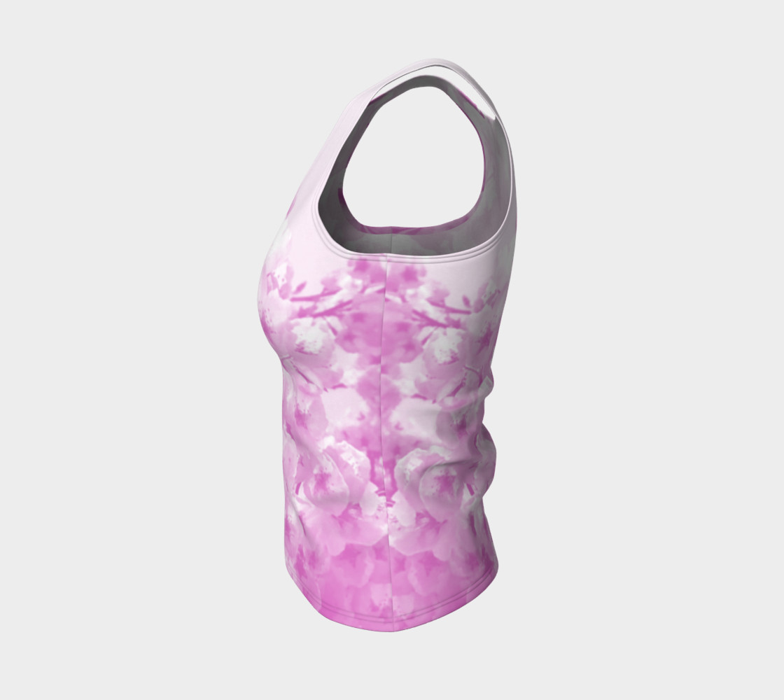 Cherry Blossom Fitted Tank Top preview #3