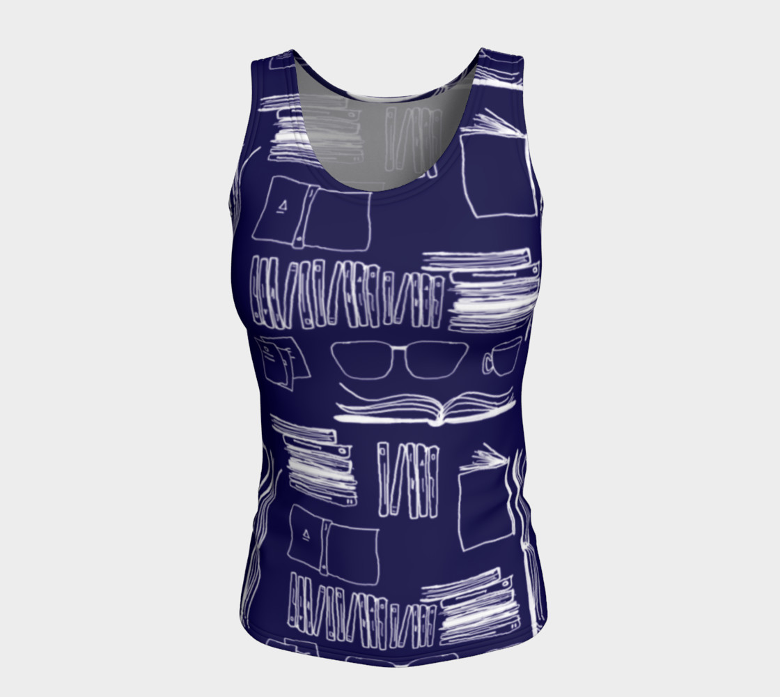 Why Not Just Read - Fitted Tank preview #5