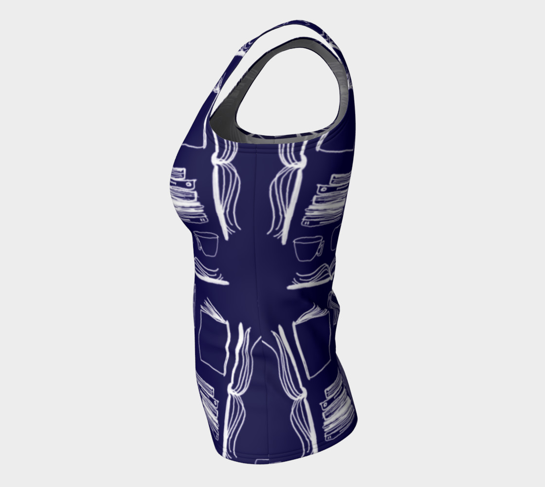 Why Not Just Read - Fitted Tank preview #7