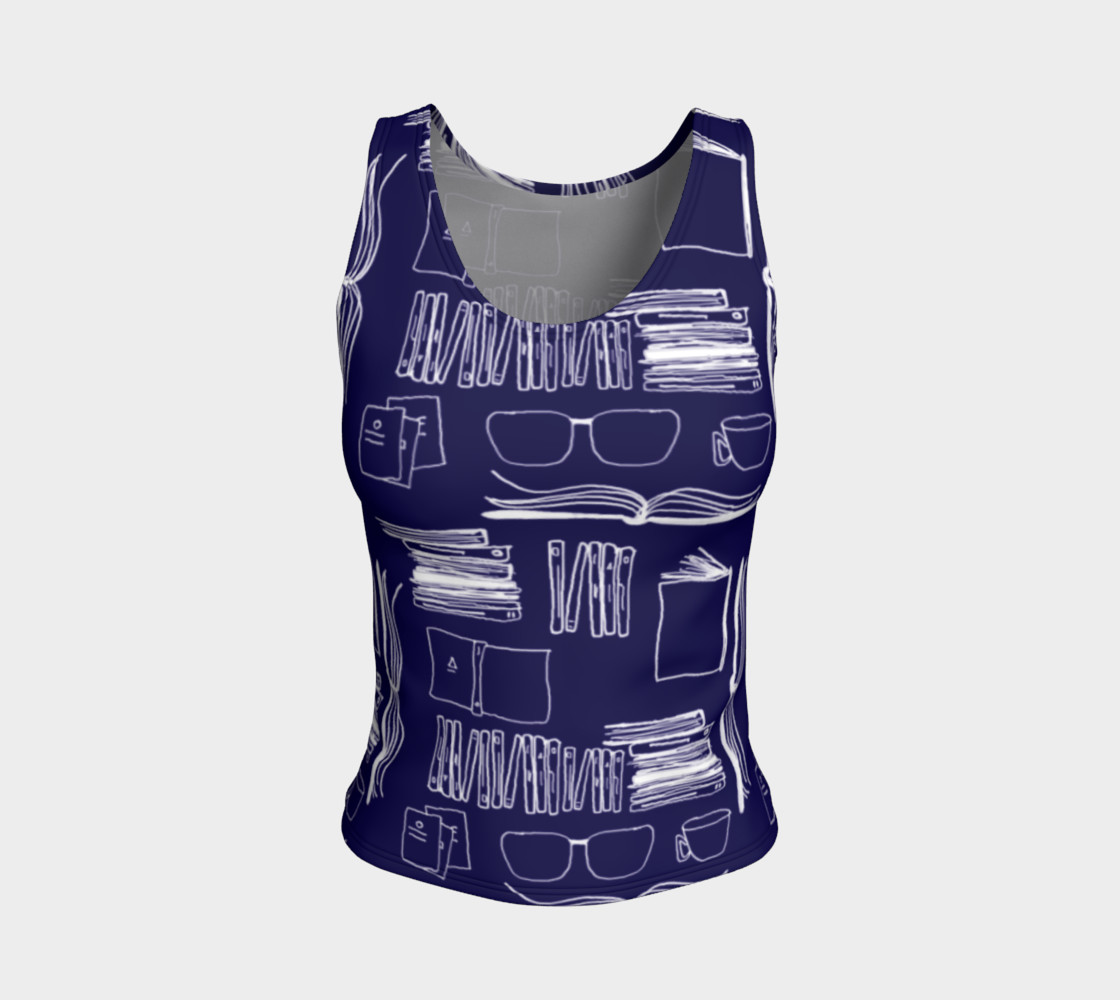 Why Not Just Read - Fitted Tank preview #1