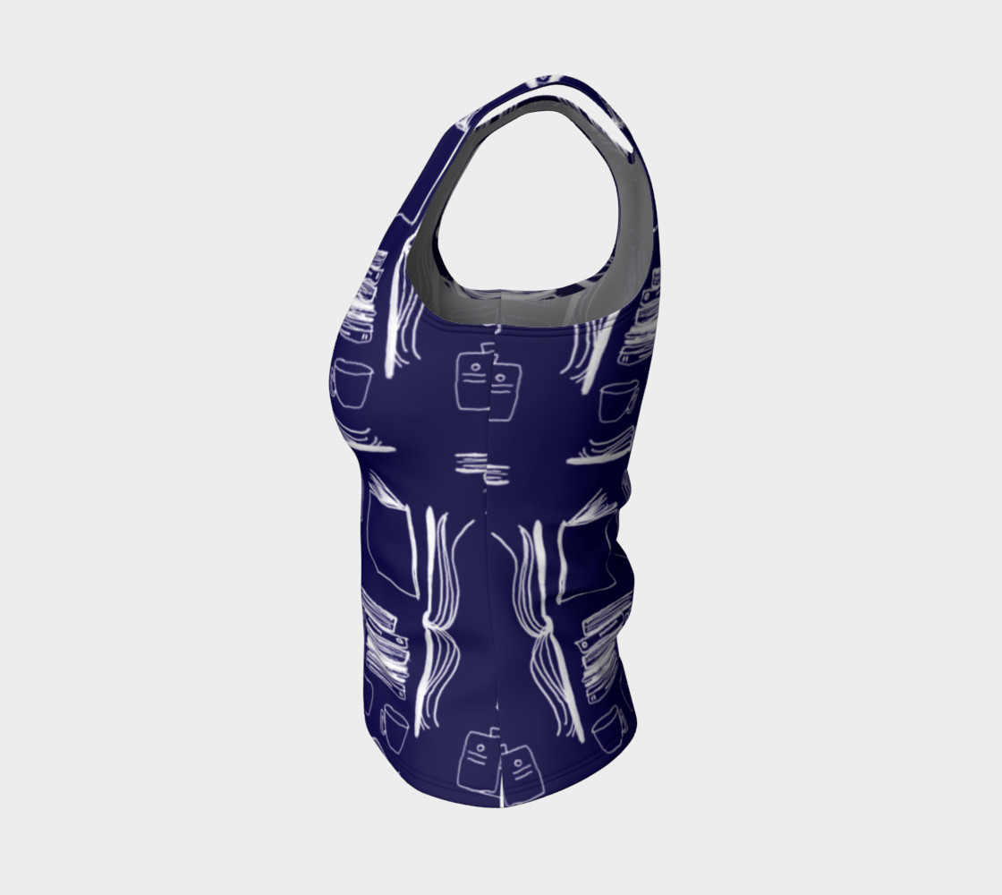 Why Not Just Read - Fitted Tank preview #3