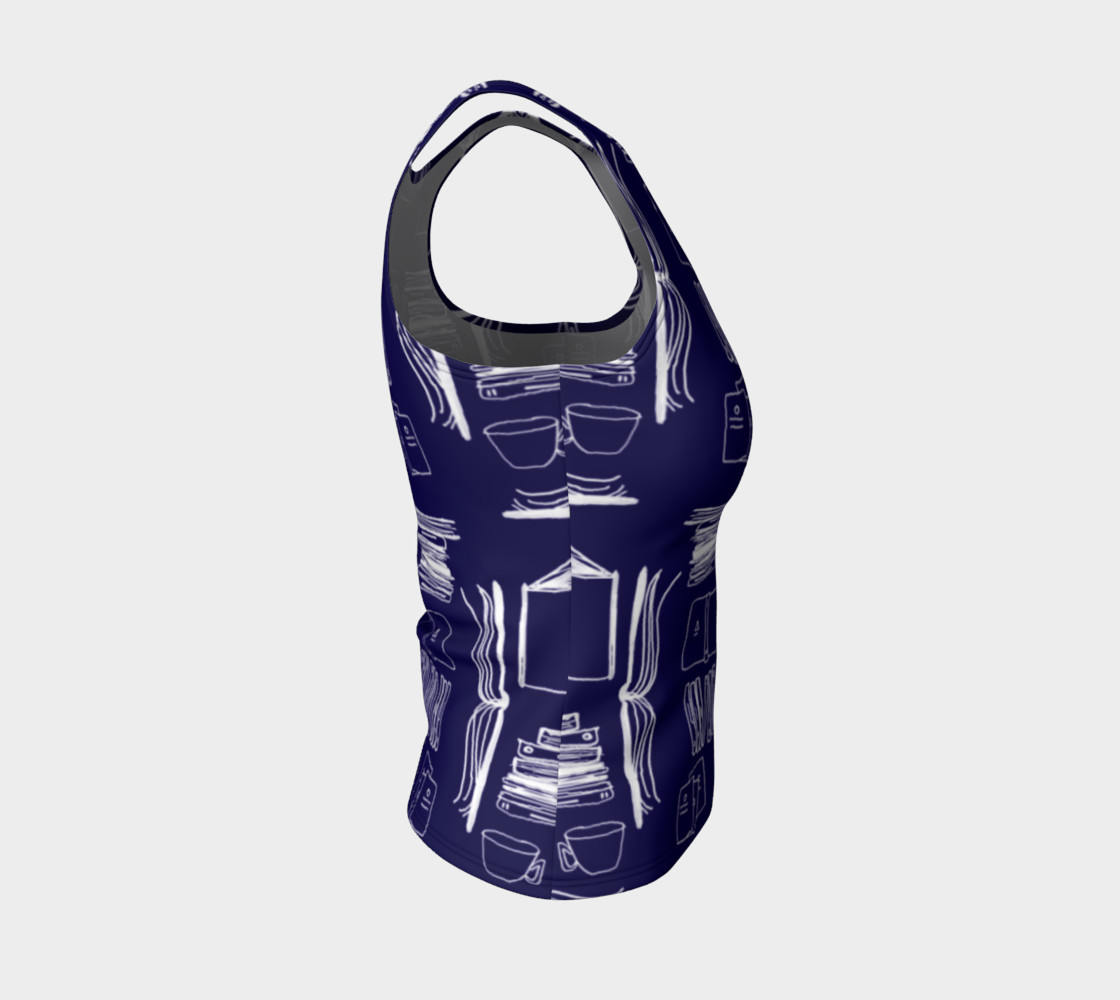 Why Not Just Read - Fitted Tank preview #4