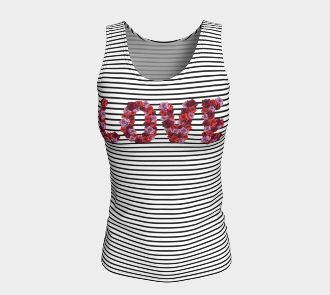 Blooming Love Fitted Tank Top preview #5