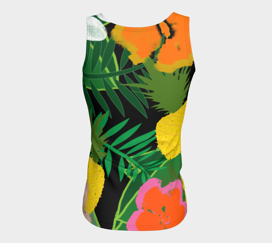 Pineapple Jungle Women's Tank Top preview #6