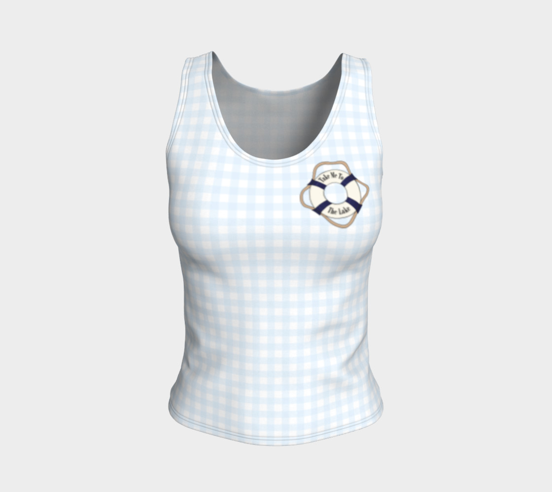 Take Me To The Lake Fitted Tank Top preview #1