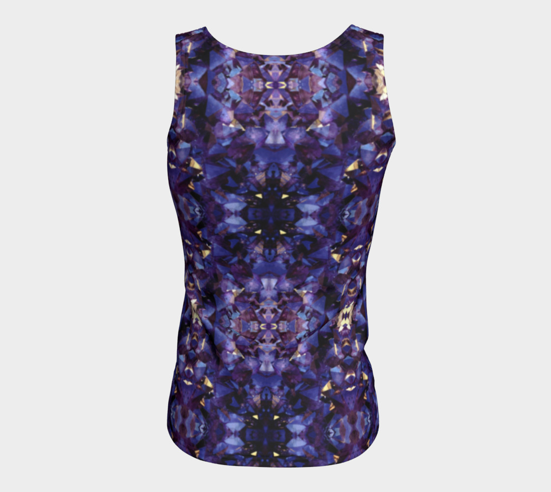 Amethyst Cluster Fitter Tank Top thumbnail #7