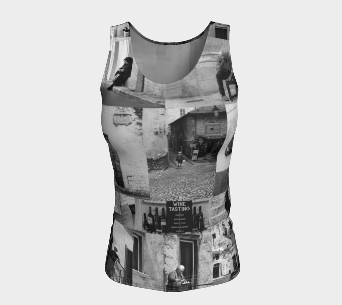 Utterly Italy Puglia Scenes Fitted Tank preview #5