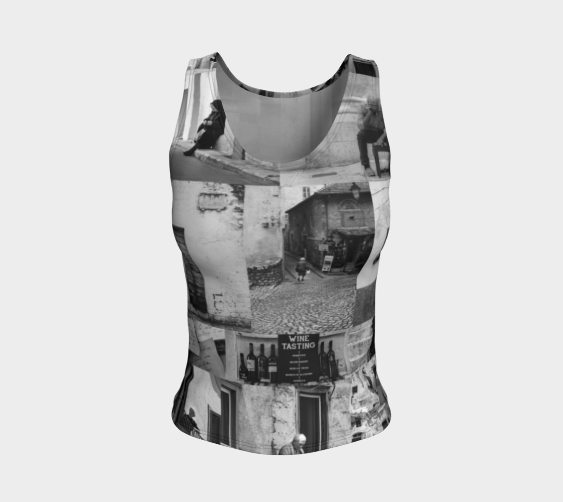 Utterly Italy Puglia Scenes Fitted Tank preview #1