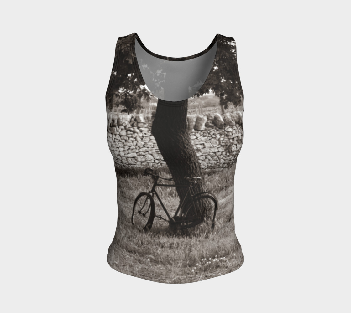 Utterly Italy Martina France Bike Fitted Tank 3D preview