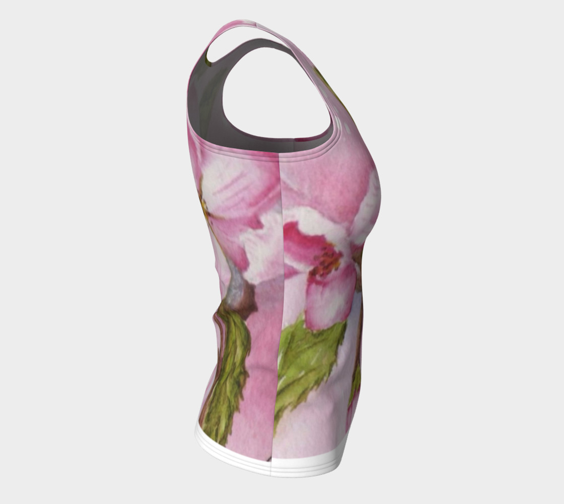 Watercolor Pink Apple Blossom Flowers preview #8