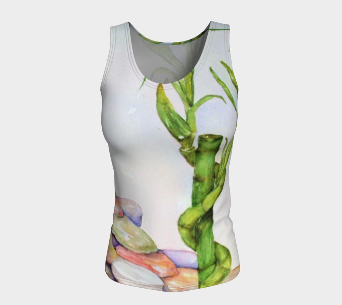 Watercolor Lucky Bamboo Stalk preview #5
