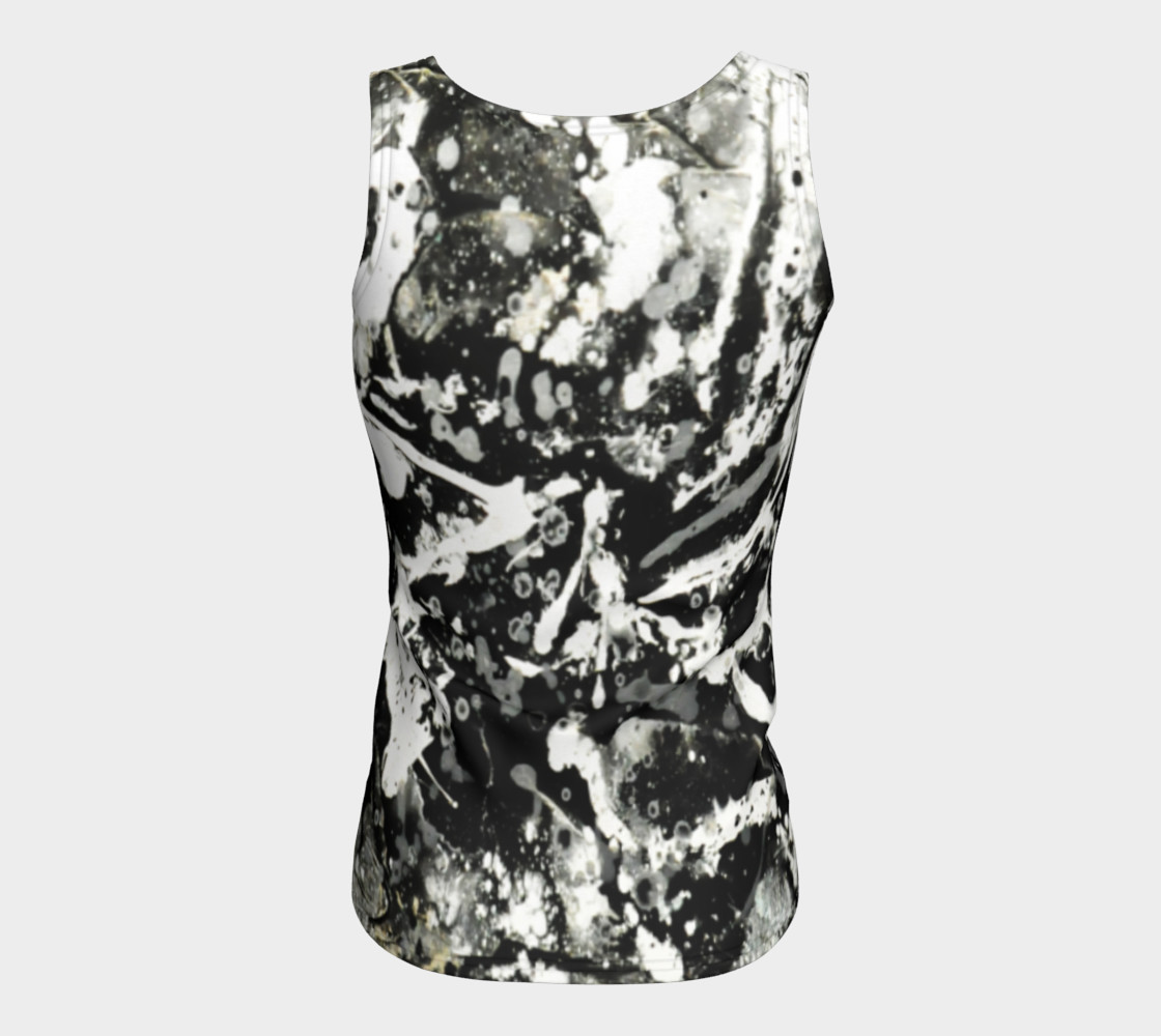 Aperçu de Matt LeBlanc Art Fitted Tank Top - Design 004 #6