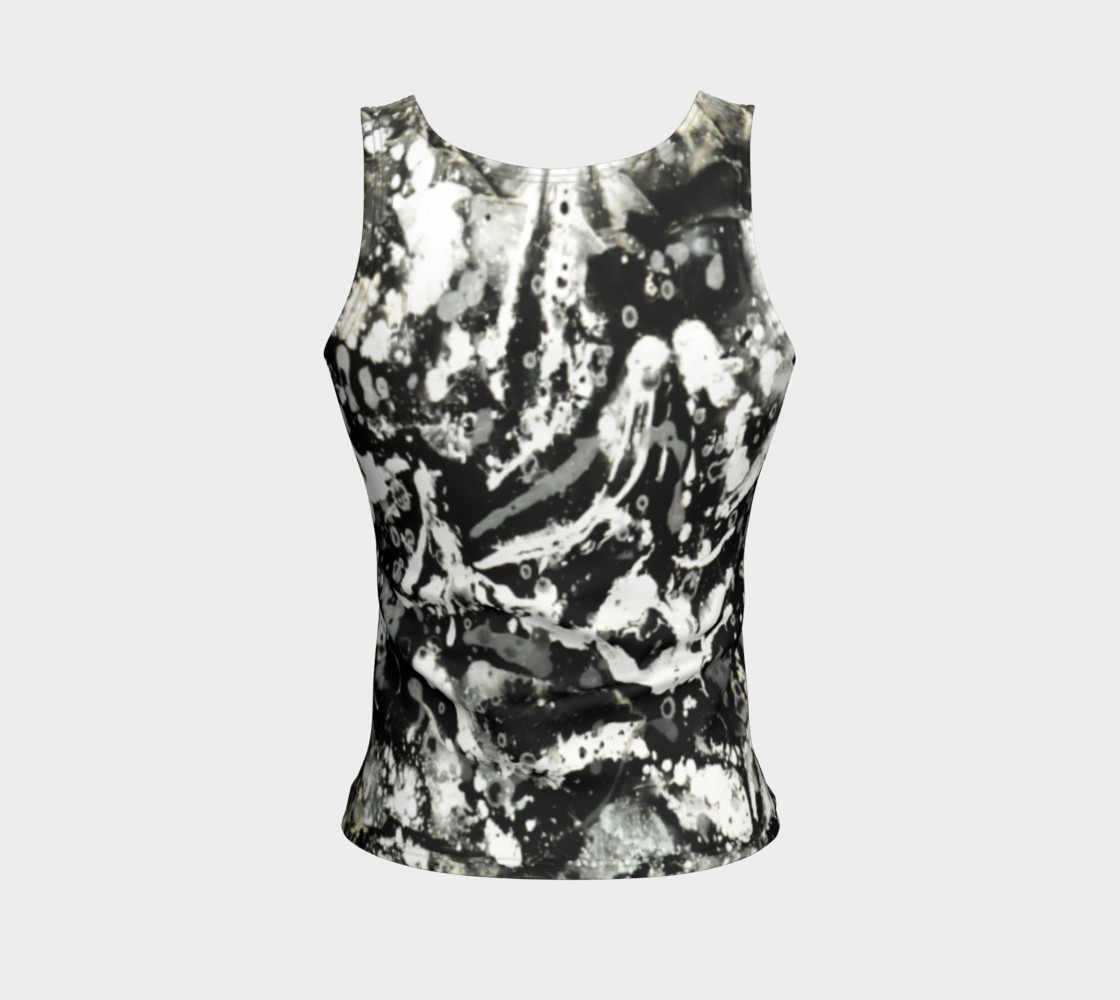 Aperçu de Matt LeBlanc Art Fitted Tank Top - Design 004 #2
