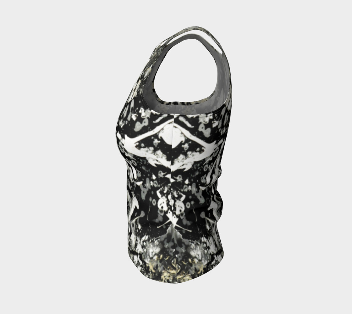 Aperçu de Matt LeBlanc Art Fitted Tank Top - Design 004 #3