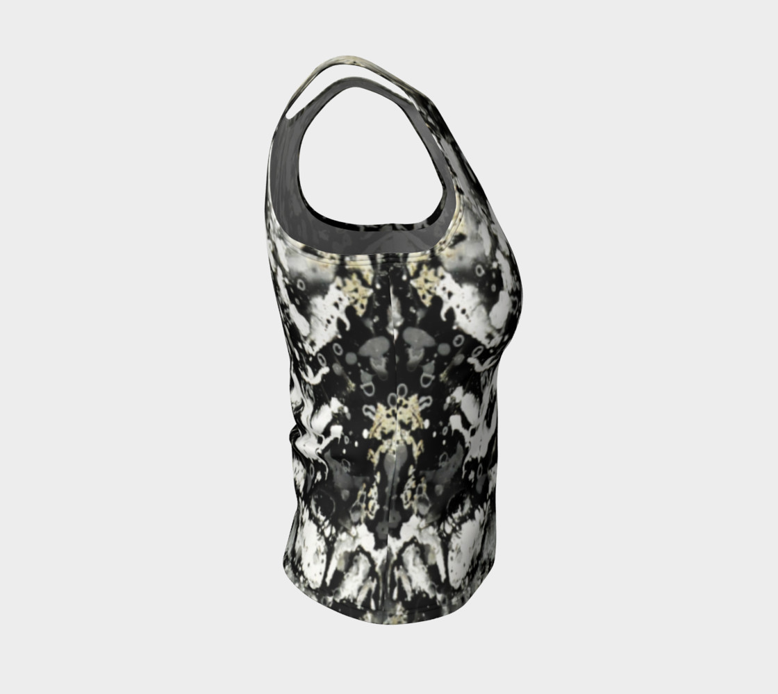 Aperçu de Matt LeBlanc Art Fitted Tank Top - Design 004 #4