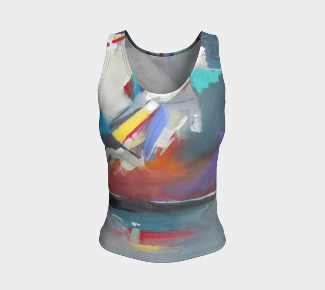 Aperçu de Beyound Reflection fitted tank top #1