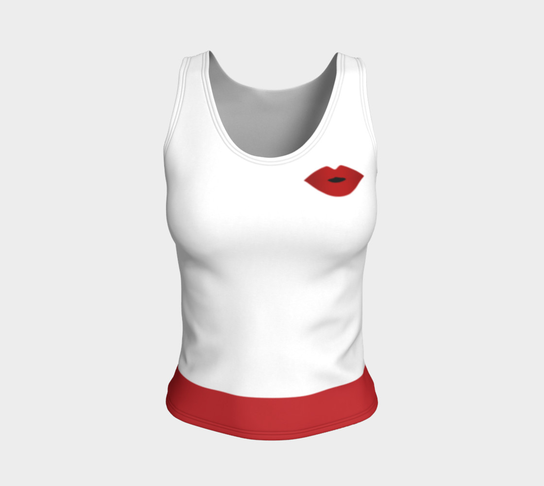 Sleeping Beauty Fitted Tank Top preview #1