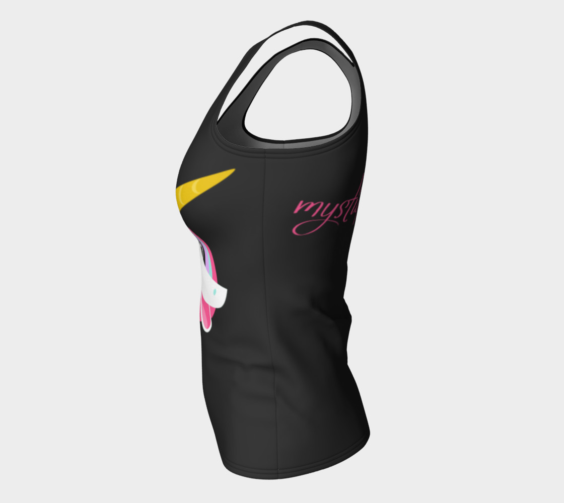 Mystique Licorne Fitted Tank Top preview #7