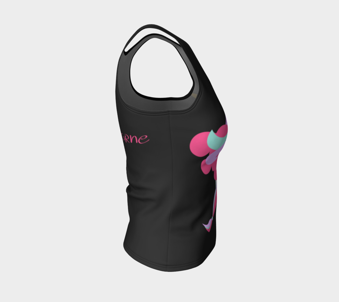 Mystique Licorne Fitted Tank Top preview #4