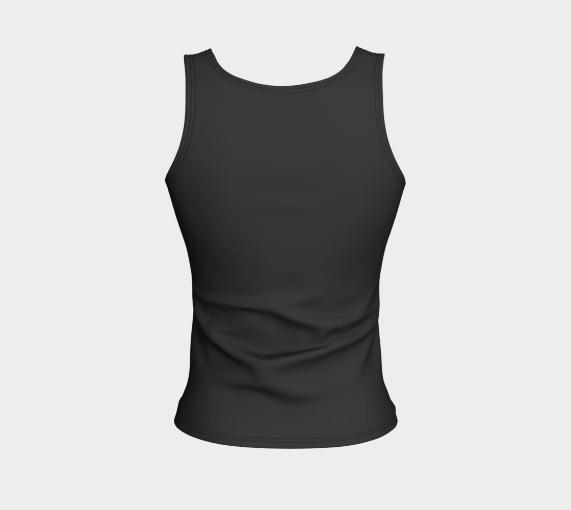 Trippy Tunnel Fitted Tank Top preview #2