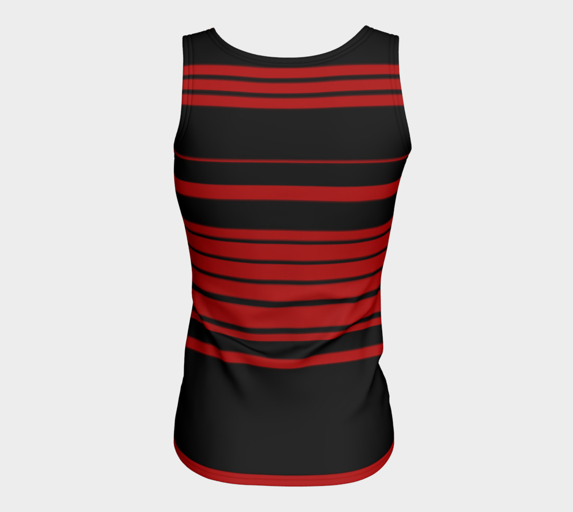 Three Red Stripes You’re Out Fitted Tank Top thumbnail #7