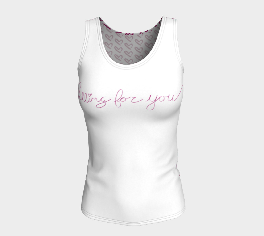 Falling For You Fitted Tank Top thumbnail #6