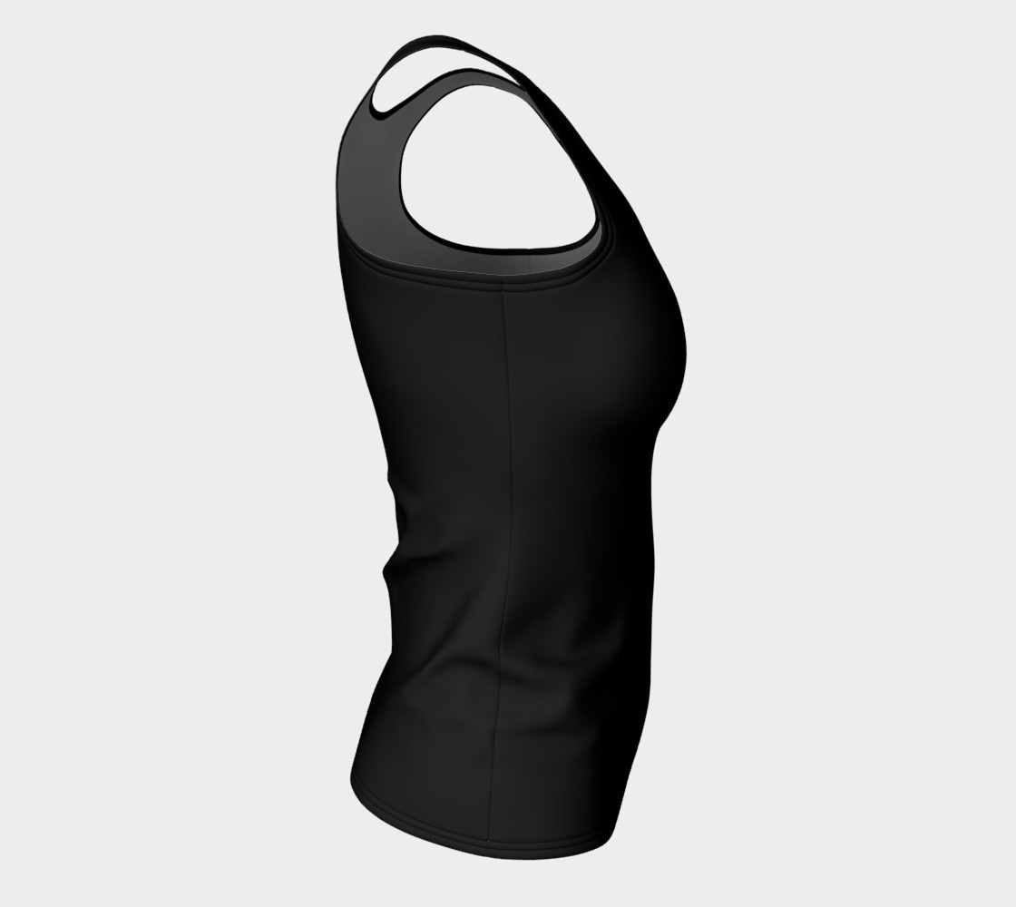 Aperçu de Charcoal | Fitted Tank Top #8