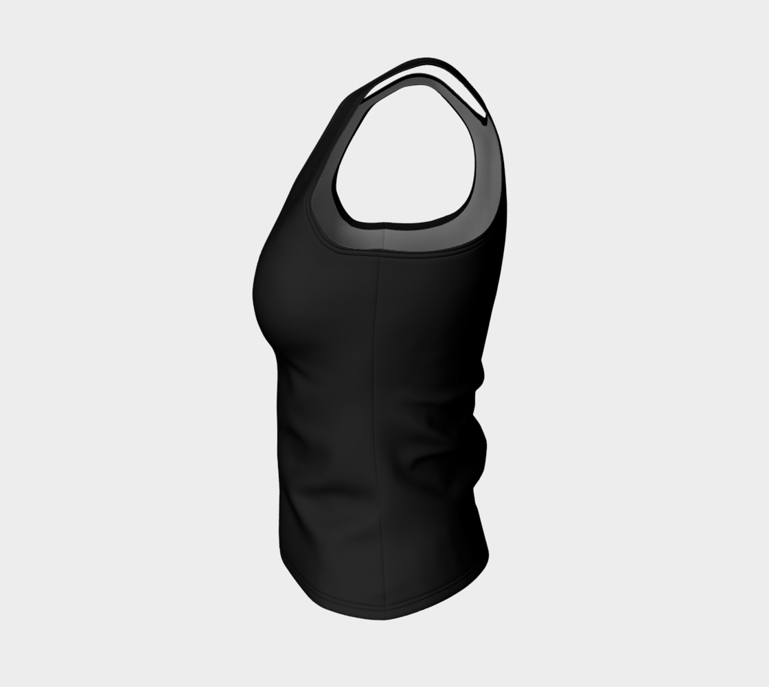Aperçu de Charcoal | Fitted Tank Top #3