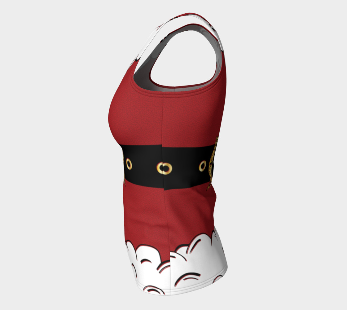 Santa Suit Fitted Tank Top thumbnail #8