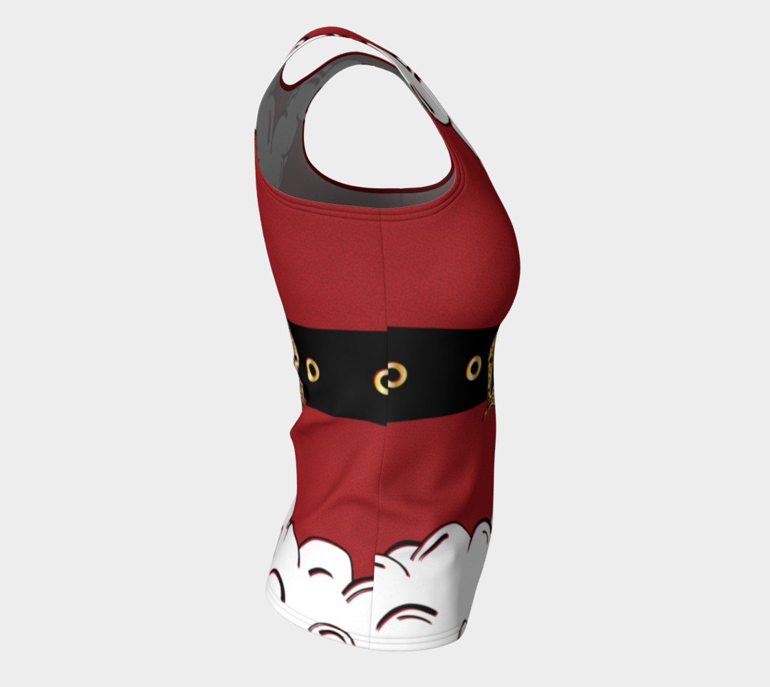 Santa Suit Fitted Tank Top preview #8