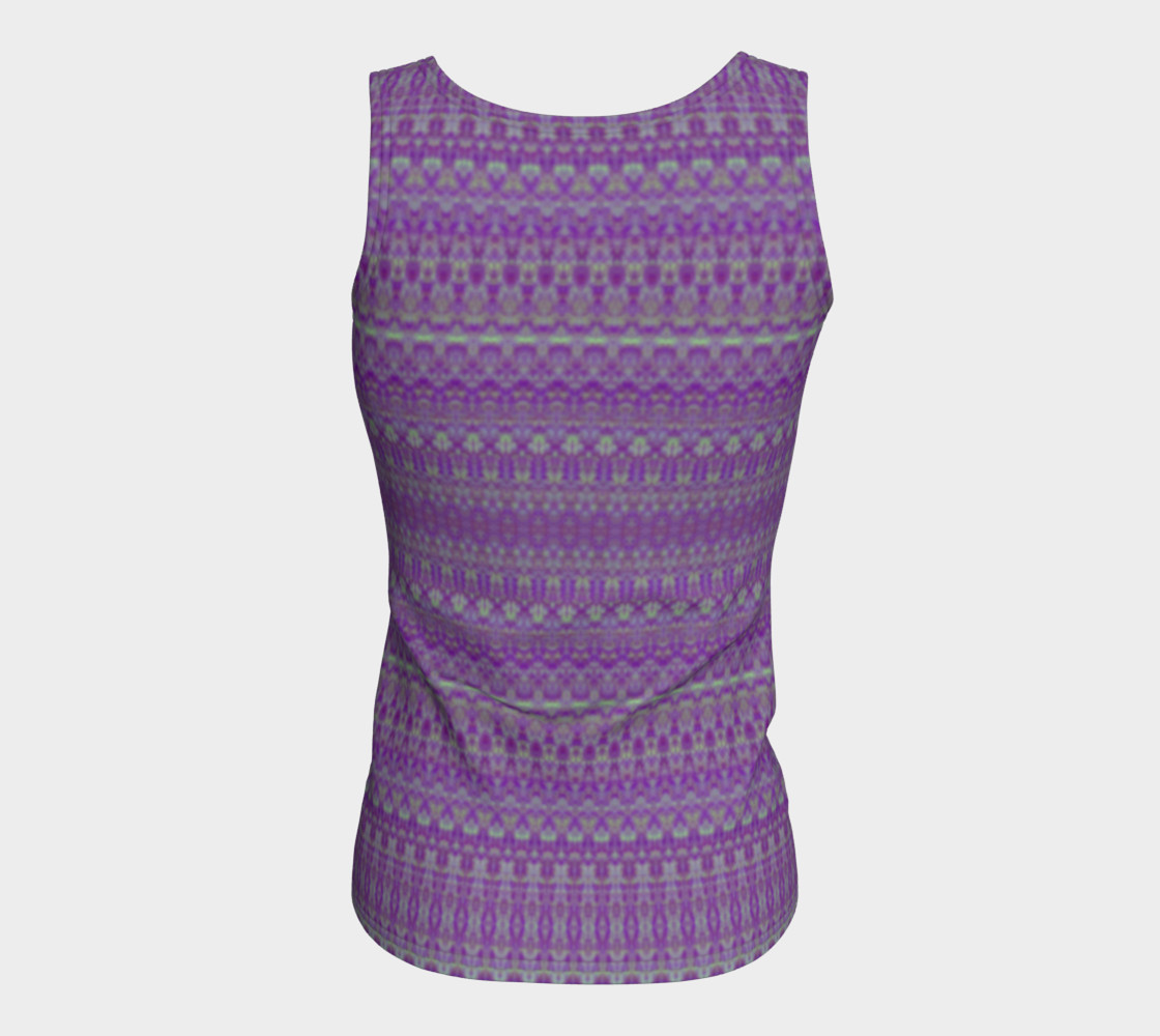 Green Purple and Lavender Damask preview #6