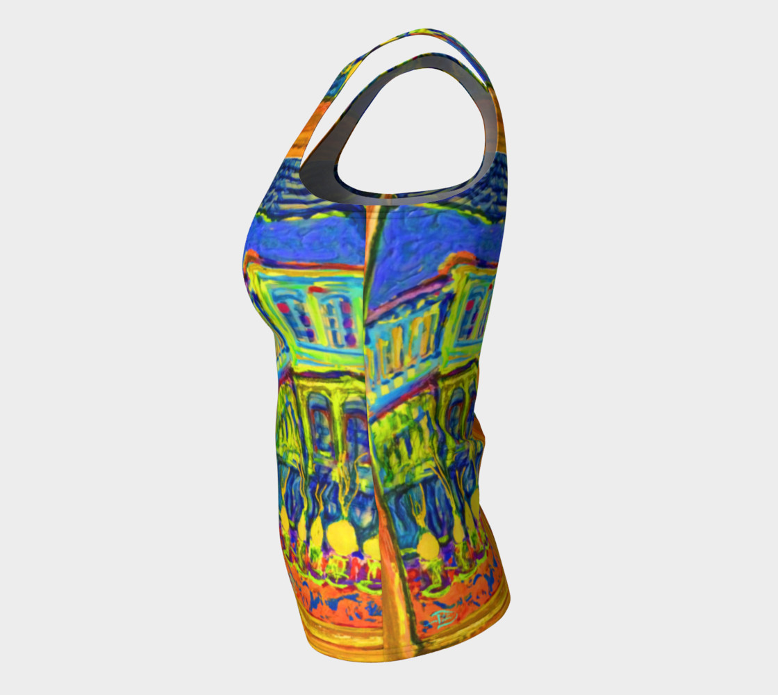 Channeling Vincent / Virtual Vincent™ Windowbox Painting Fitted Tank  preview #7