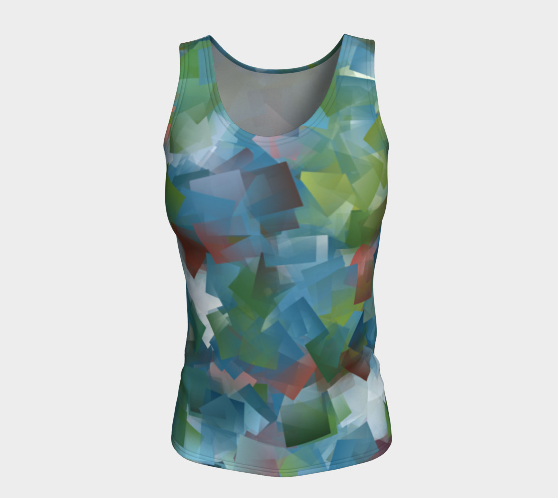 Spring Time Green In Cubes preview #5