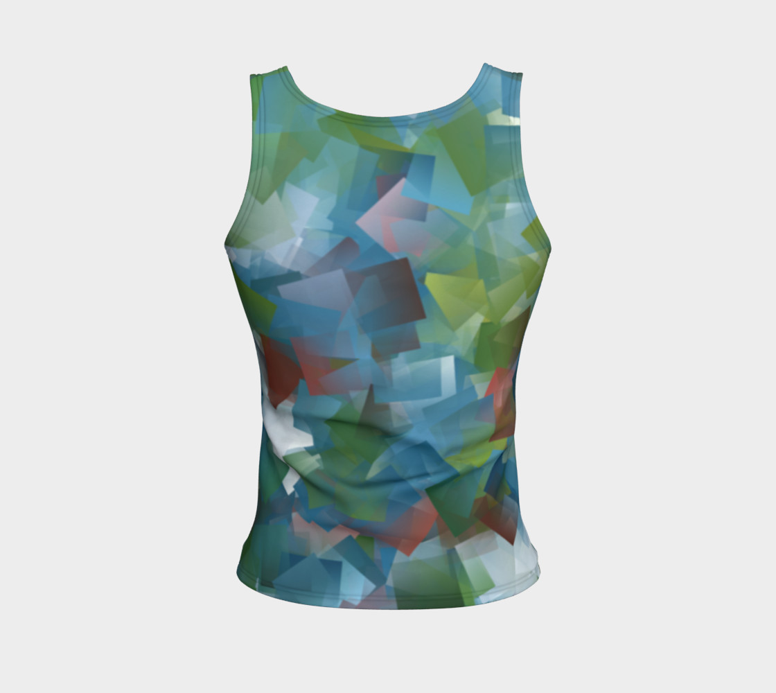 Spring Time Green In Cubes preview #2