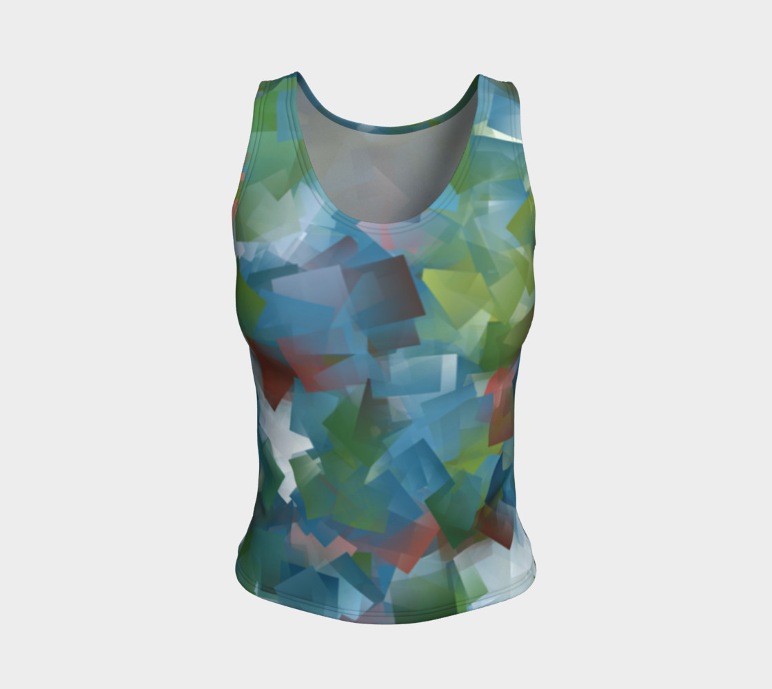 Spring Time Green In Cubes preview #1