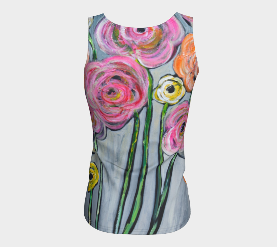 NM floral athletic tank top preview #6