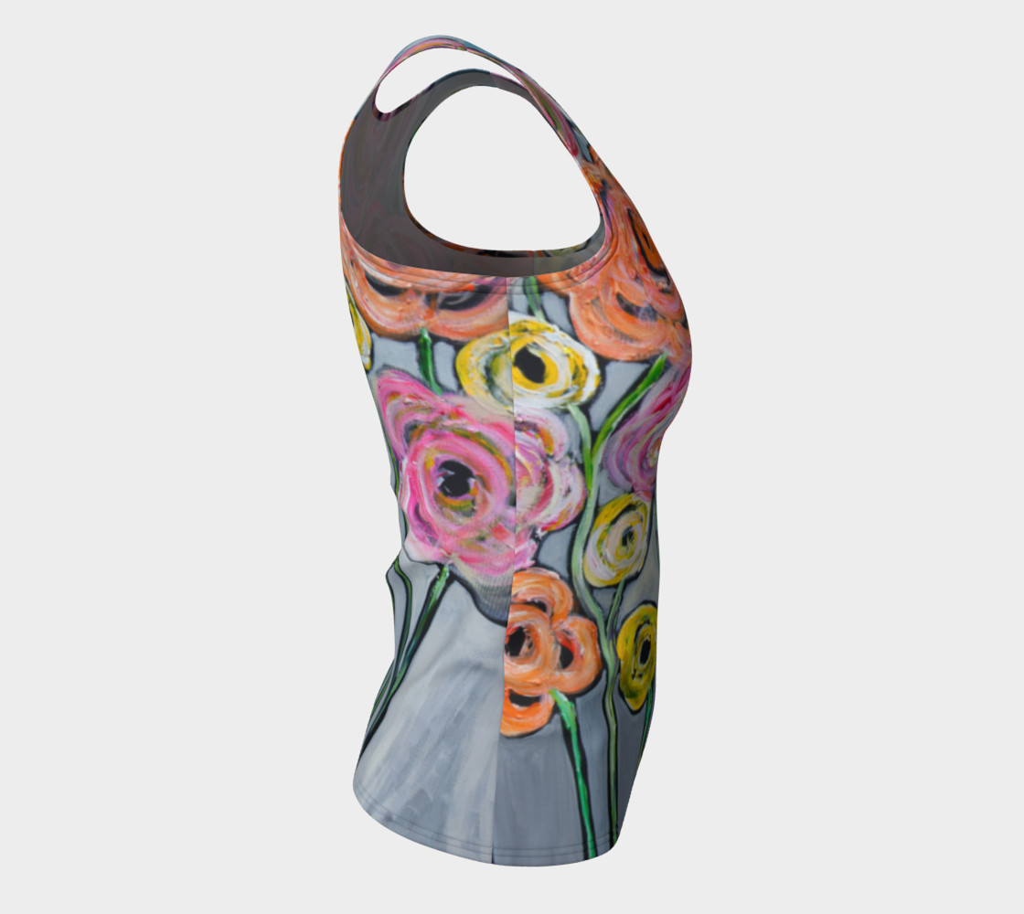 NM floral athletic tank top preview #8