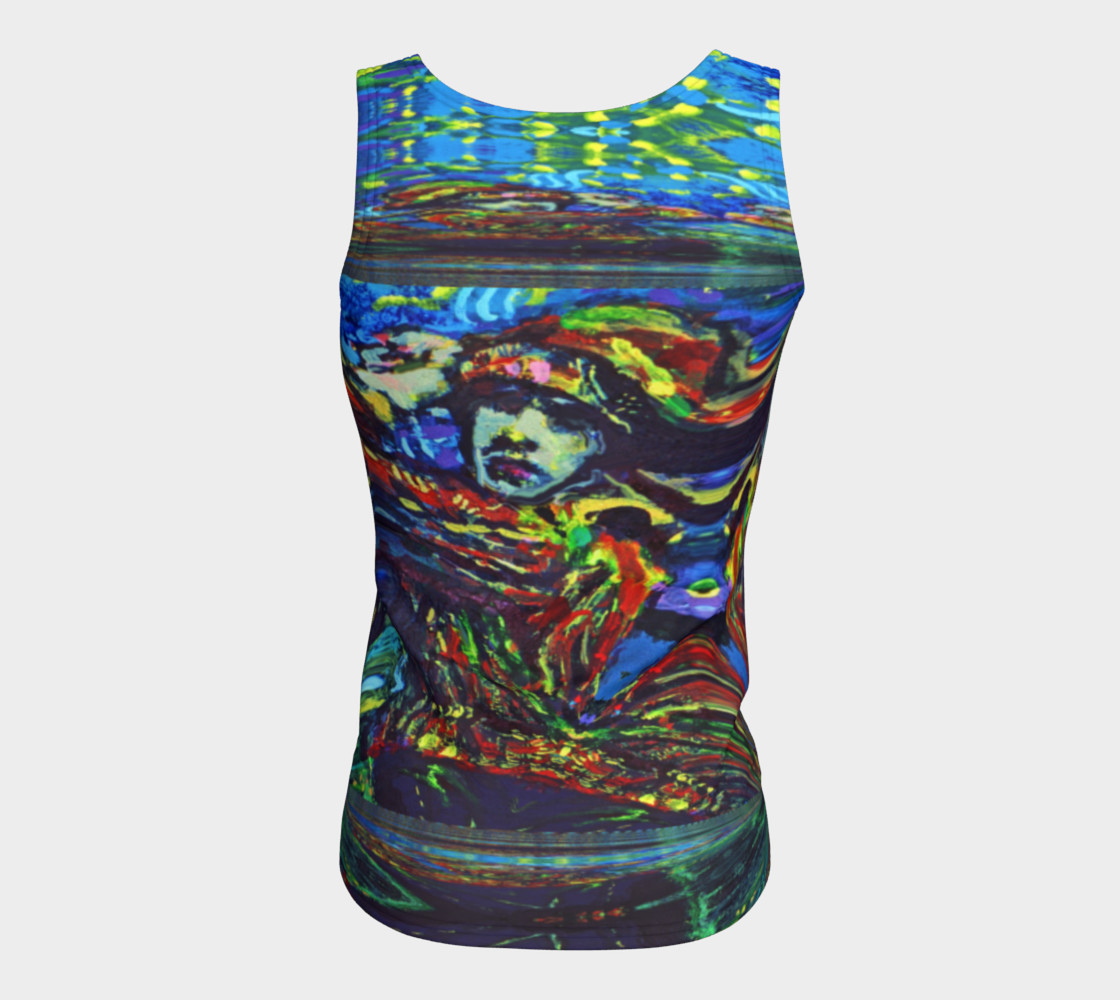 Glenna's Lady Golfer Fitted Tank preview #6