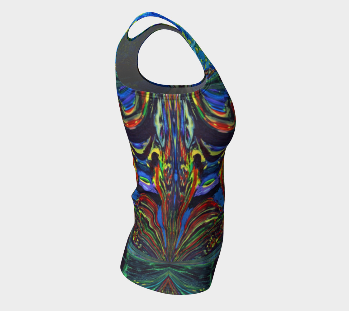 Glenna's Lady Golfer Fitted Tank preview #8