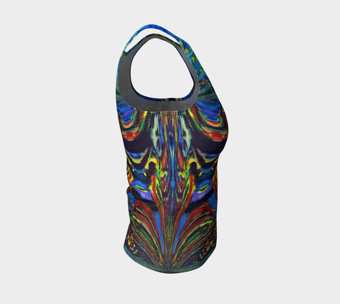 Glenna's Lady Golfer Fitted Tank preview #4