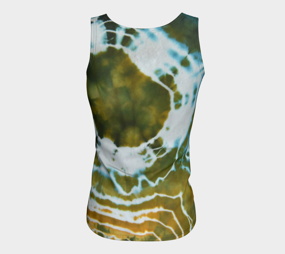 Green Geode Fitted Tank preview #6