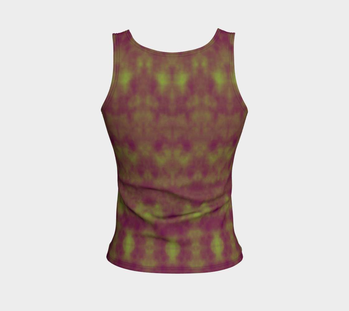 Olive and Umber Wolf Damask preview #2
