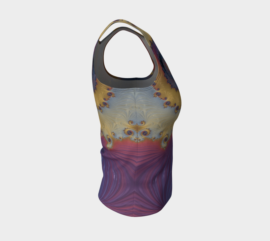 Nebulous Fitted Tank Top preview #4