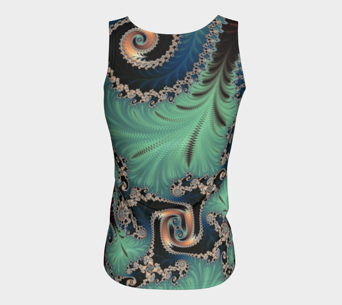 AZURE Fitted Tank Top preview #6