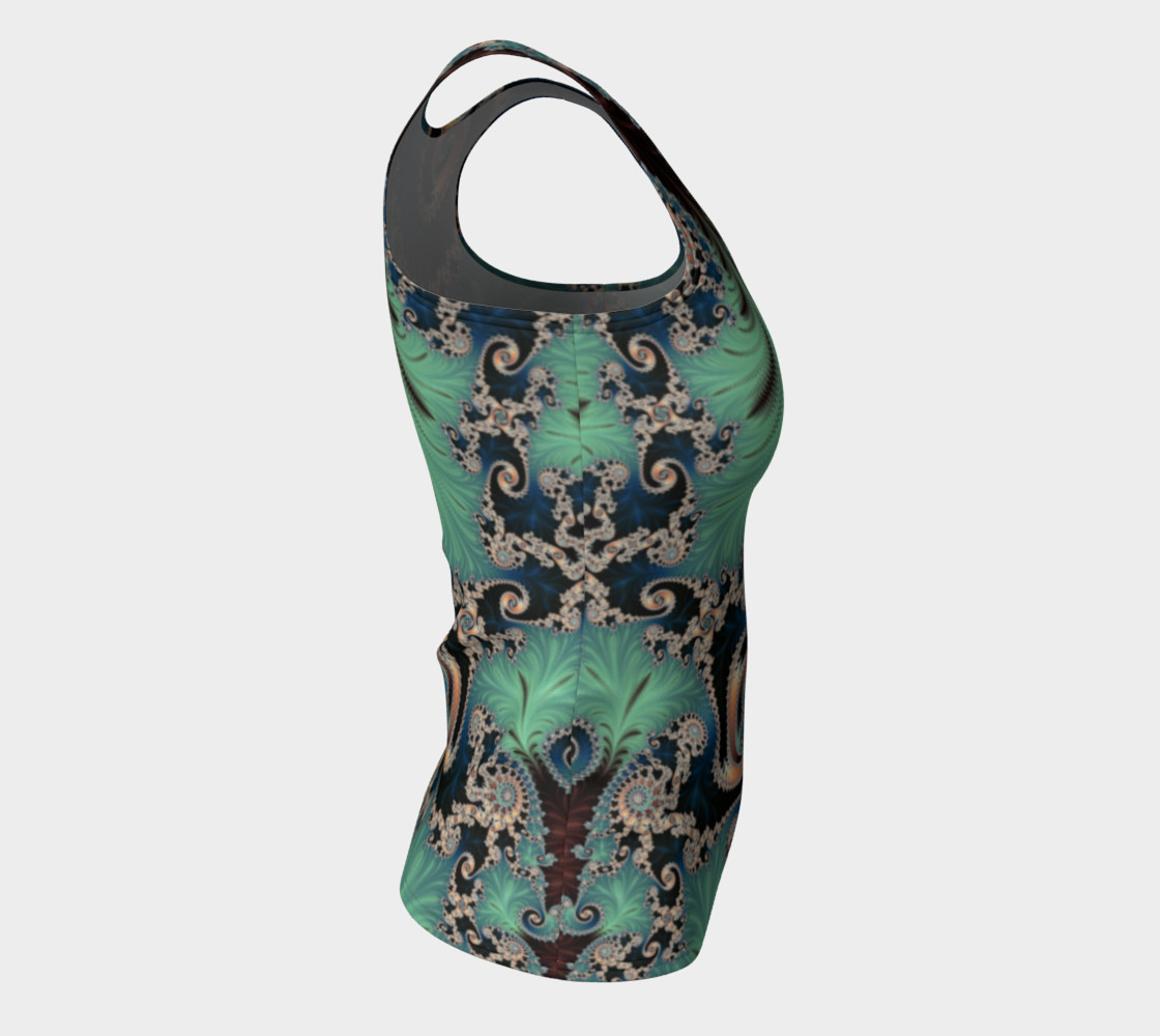 AZURE Fitted Tank Top preview #8