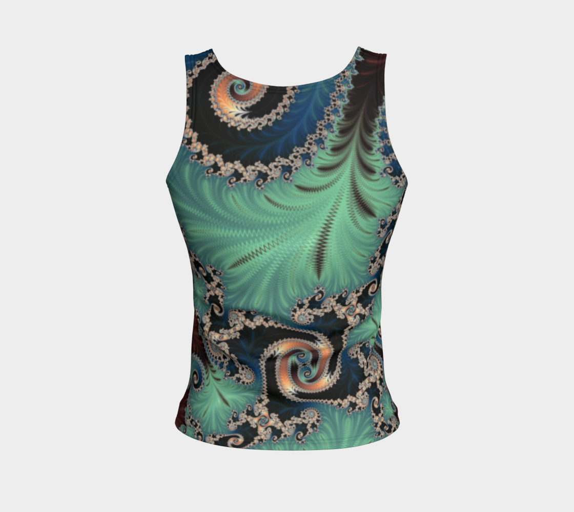 AZURE Fitted Tank Top preview #2