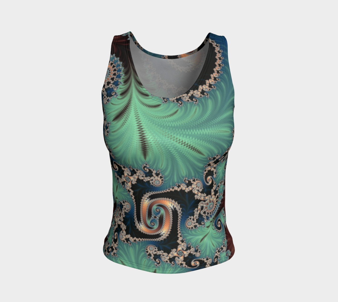 AZURE Fitted Tank Top preview #1
