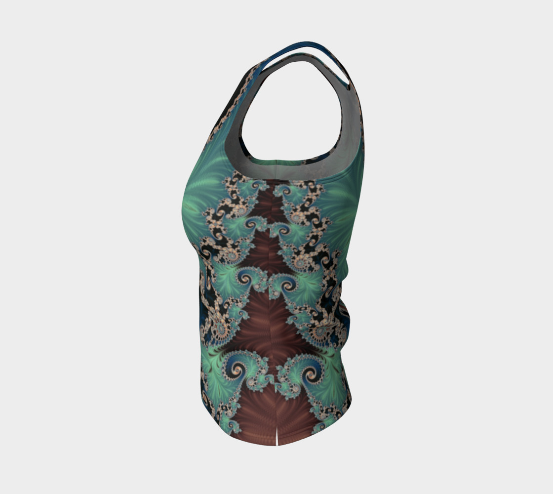 AZURE Fitted Tank Top preview #3