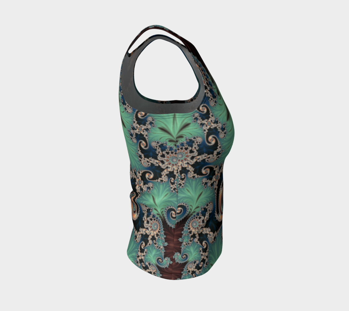 AZURE Fitted Tank Top preview #4