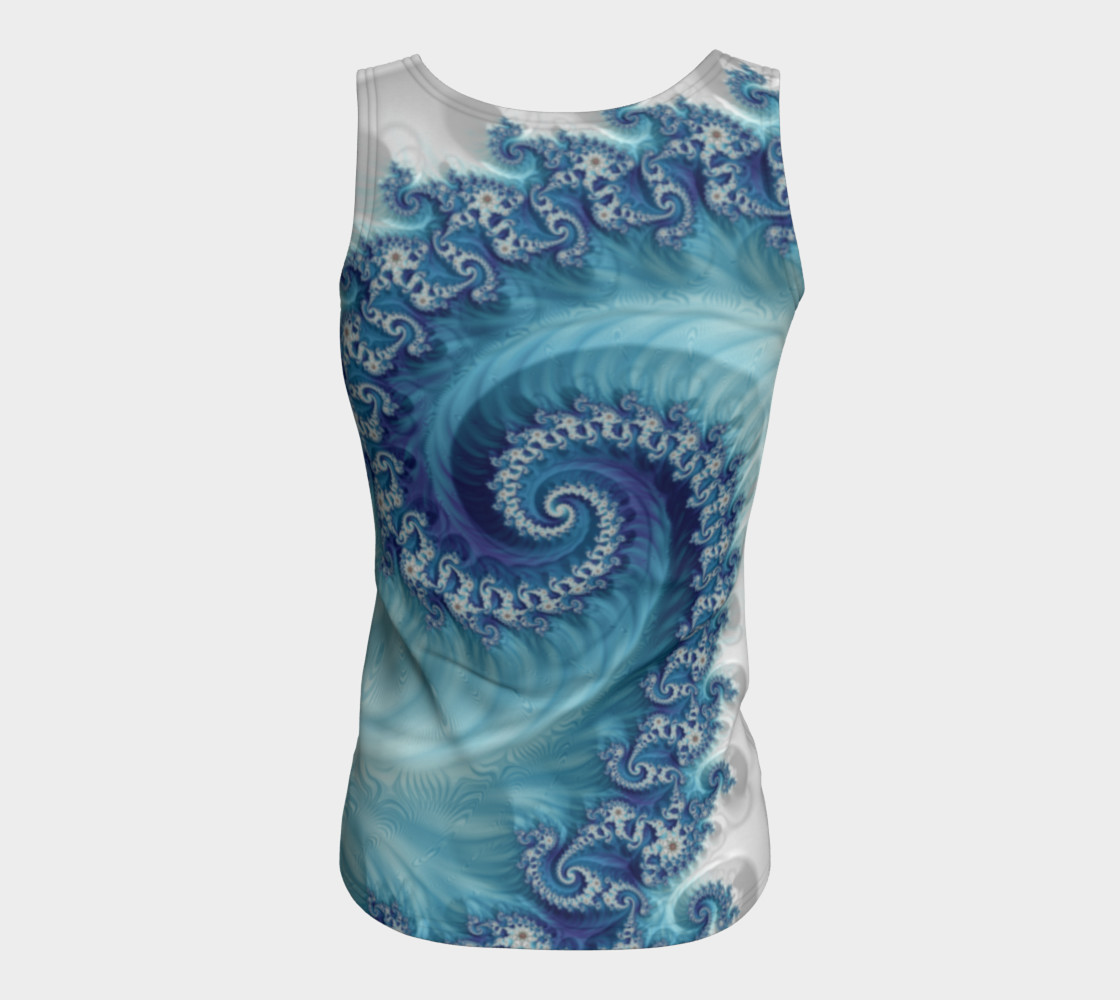 Sound of Seashell Fitted Tank Top preview #6